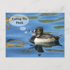 Reunión familiar llama a Invitación del pato de re