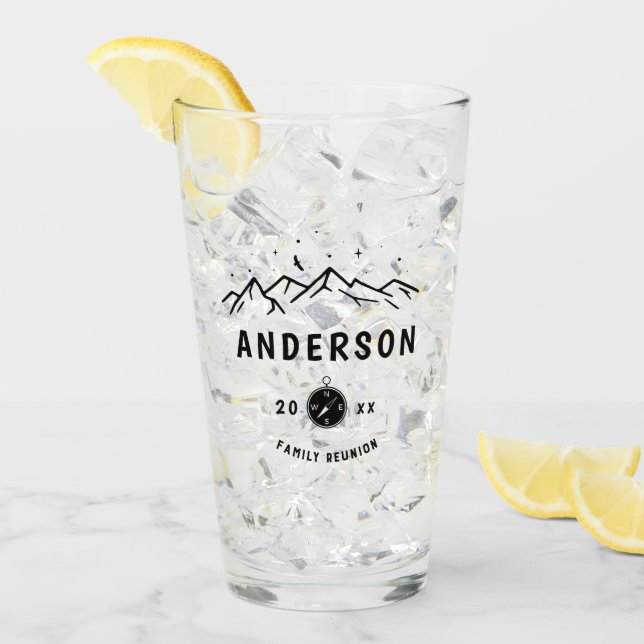 Reunión familiar personalizada de campamento ruso (Anverso (hielo))