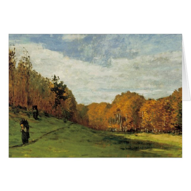 Reuniones de madera al borde del bosque (Anverso (Horizontal))