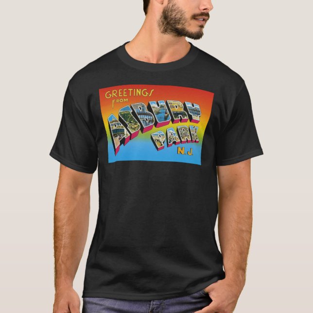 REUNIONES DEL PARQUE ASBURY, Camiseta Clásica NJ (Anverso)