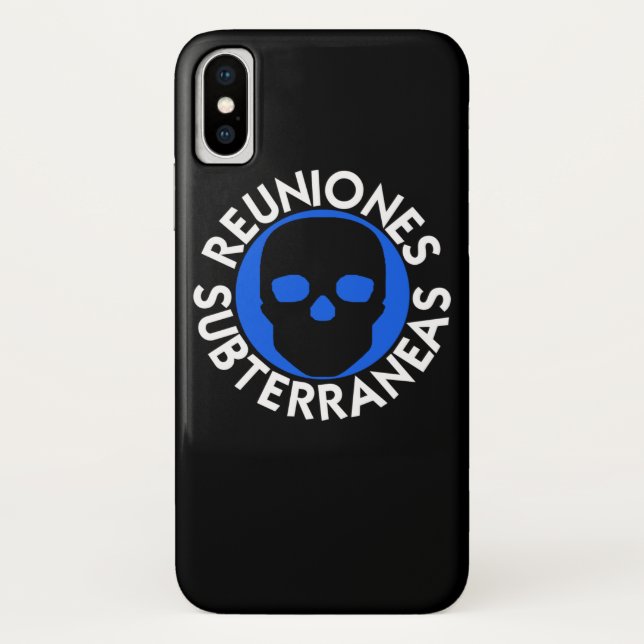 REUNIONES LIV cielo funda iPhone X P3 (Reverso)