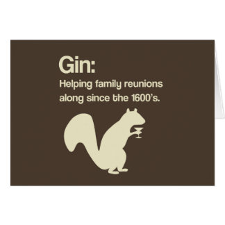 Reuniones y ginebra de familia