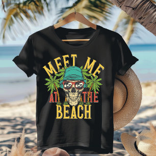 Reunirse En La Camiseta De La Playa