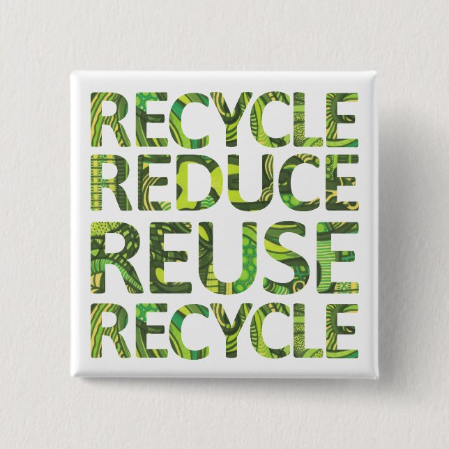 Reutilizar botón verde de reciclaje (Anverso)
