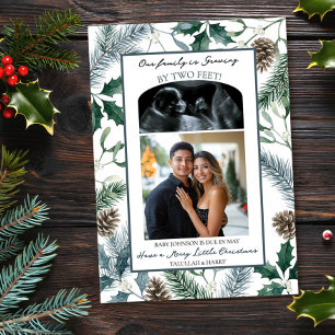 Revelación de Bebé de Navidad en Acuarela Creciend