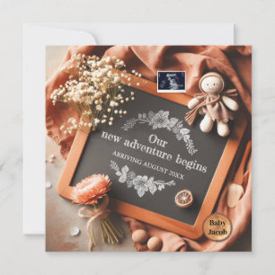 Revelación de Embarazo Personalizada - Foto de Ult