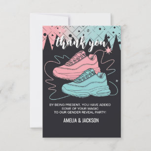 Revelación de género de la invitación a la boleter