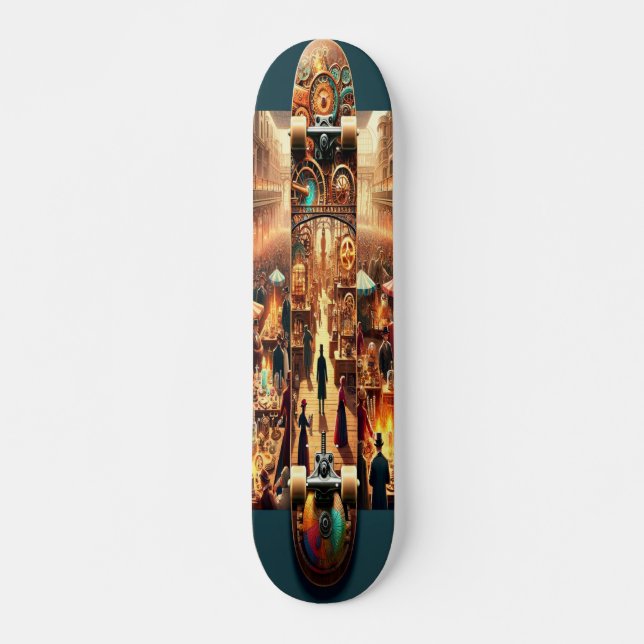 "Revelación del inventor: skateboard victoriano ju (Anverso )