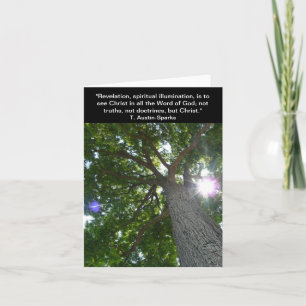 Revelación... Tarjeta pequeña