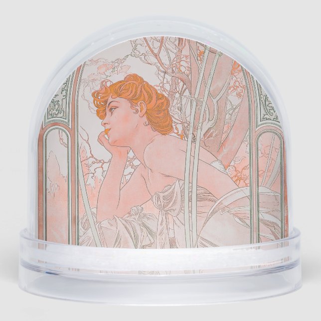 Reverie du Soir (1899) by Alphonse Mucha  (Anverso)