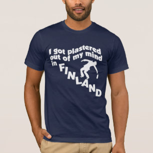 Revestido en camiseta de Finlandia