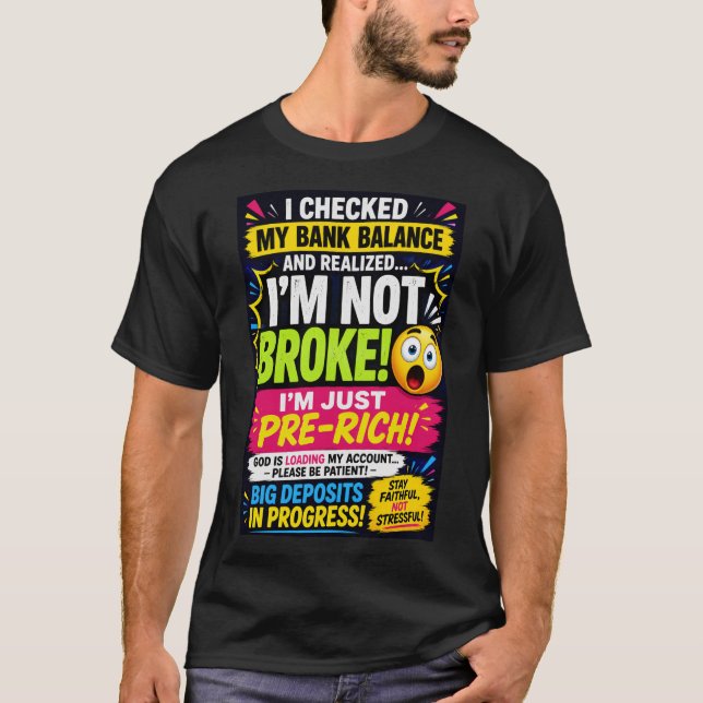 Revisé la camiseta de mi saldo bancario  (Anverso)