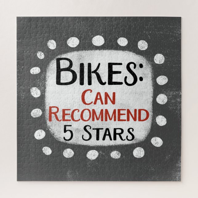 Revisión de bicicletas 5 estrellas rompecabezas (Vertical)