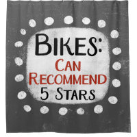 Revisión de bicicletas Cortina de ducha de 5 estre