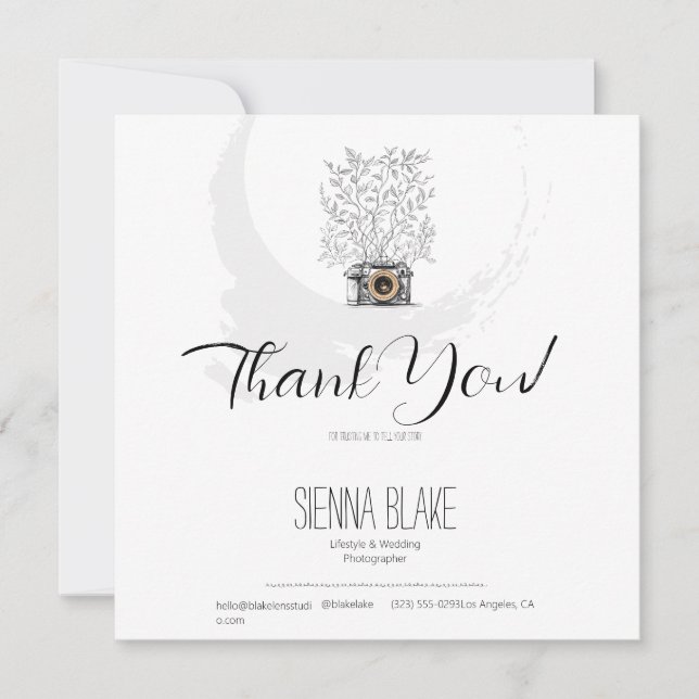 Revisión de cliente de fotografía minimalista Grac (Anverso)