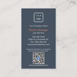 Revisión de Google - Tarjeta de visita - Enlace QR