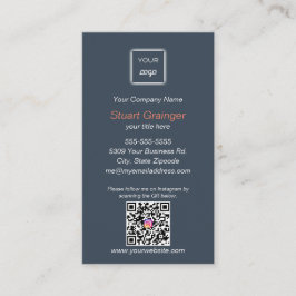 Revisión de Google - Tarjeta de visita - Enlace QR