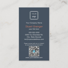 Revisión de Google - Tarjeta de visita - Enlace QR