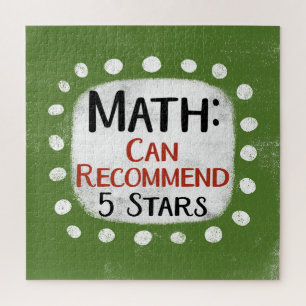 Revisión de matemáticas 5 estrellas rompecabezas