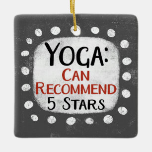 Revisión de yoga 5 estrellas Ornamento