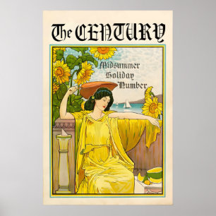 Revista Century Vacaciones de Verano 1895 PÓSTER