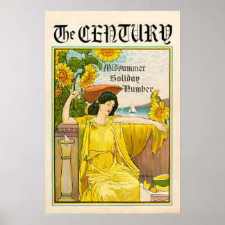 Revista Century Vacaciones de Verano 1895 PÓSTER