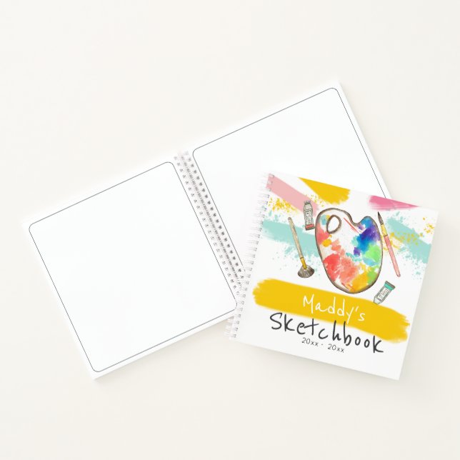 Revista de cuadernos de dibujos animados para niño (Interior)