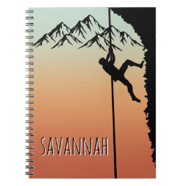 Revista de montañero Cuaderno personalizado de esc