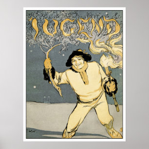 Revista del arte de Jugend - arte Nouveau -