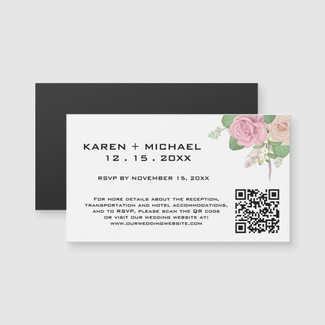 Revistas Bodas personalizado Boho - Detalles rusos (Anverso/Reverso)
