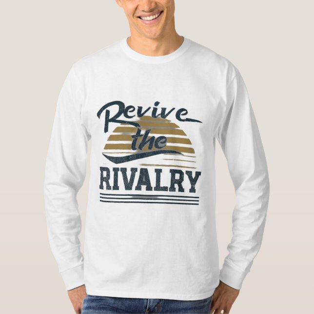Revivir la camiseta rivalidad (Anverso)