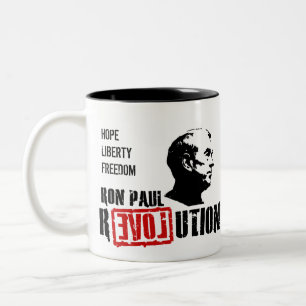 Revolución de Ron Paul - esperanza de la taza de
