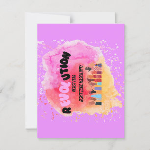 Revolución: Resistir el miedo a la tarjeta postal 