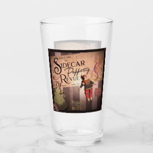 Revue de marionetas de Sidecar 16 oz.Vidrio