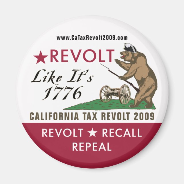 Revuelta como si fuera el imán de 1776 (Frente)