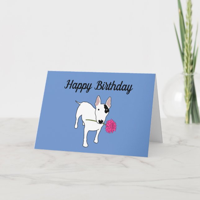 Rex La Tarjeta De Cumpleaños Feliz De TV Terrier (Anverso)