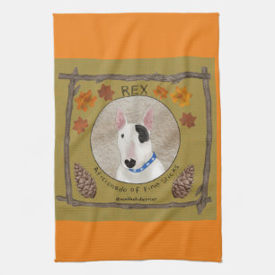 Rex La toalla de plato de otoño de TV Terrier