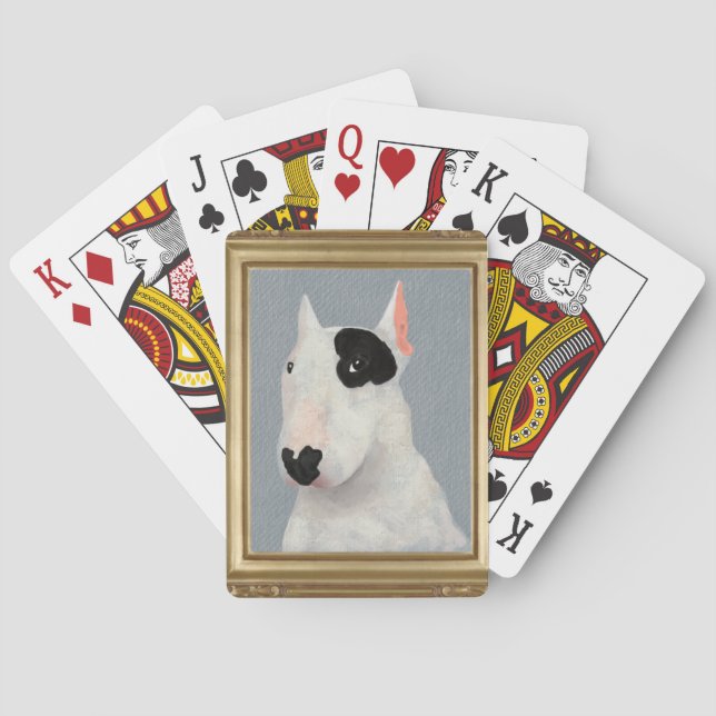 Rex The TV Terrier jugando cartas (Reverso)