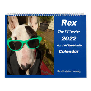 Rex The TV Terrier Word del mes Calendario 2022