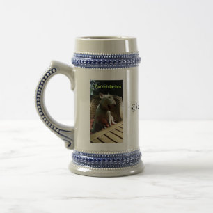 Rex "usted es" taza de cerveza hilarante
