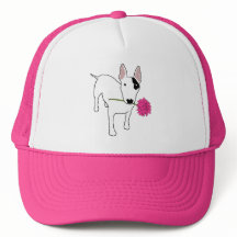 Rex y gorra de flores