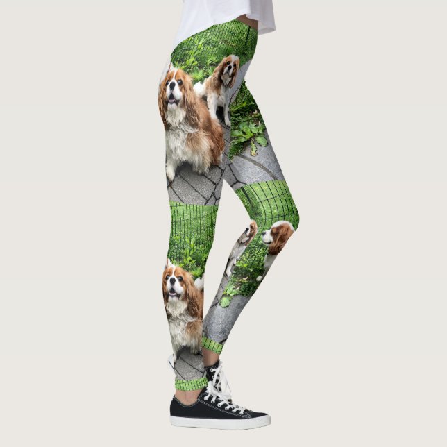 Rey arrogante Charles Friends Leggings de Blenheim (Derecha)