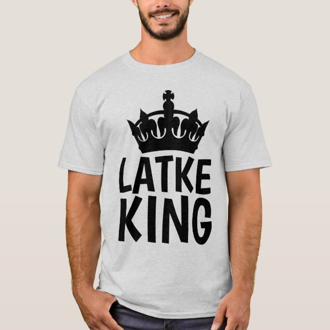 REY camisetas del LATKE (Anverso)