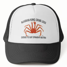 Rey cangrejo de Alaska - gorra del camionero