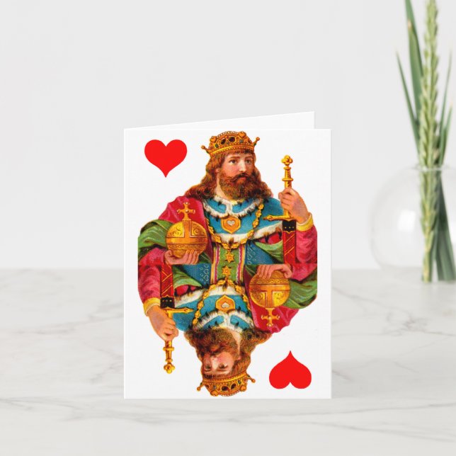 Rey de Corazones (Anverso)