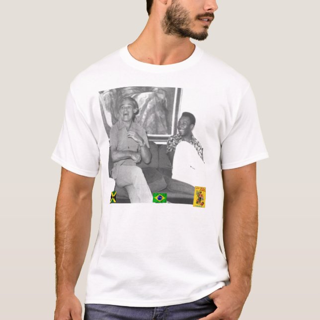 REY DE FÚTBOL EN Camiseta JAMAICA (Anverso)