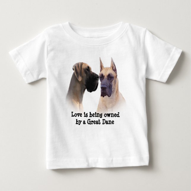 Rey de great dane de la camiseta unisex del niño (Anverso)