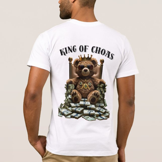 rey de la camiseta de choas, de alta calidad (Reverso)