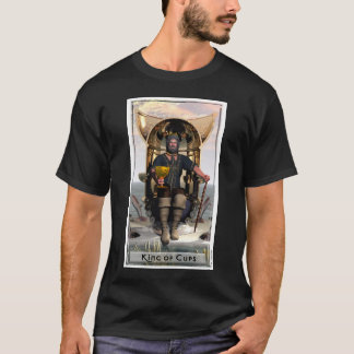 Rey de la camiseta de la oscuridad de las tazas