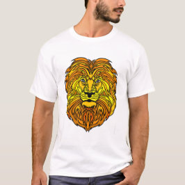 Rey de la camiseta de los hombres de la selva